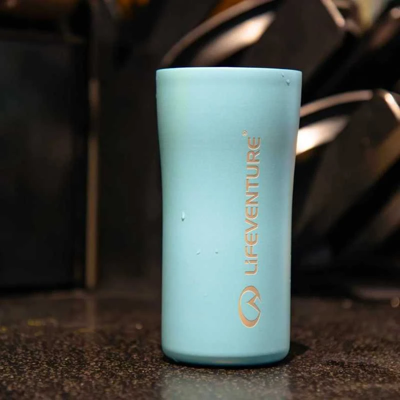 Termosas Lifeventure One Touch Thermal Mug - Raudona