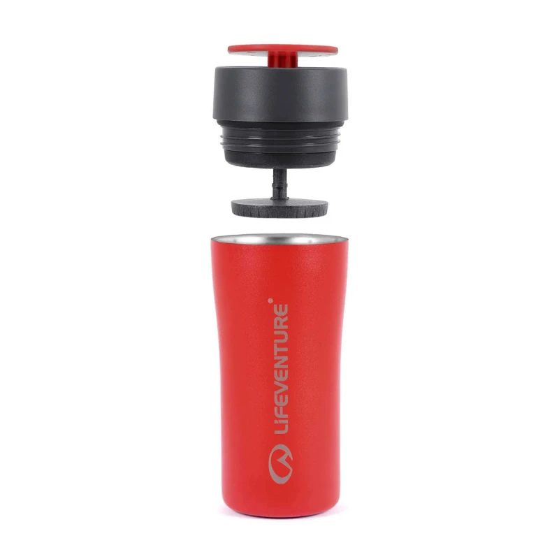 Termosas Lifeventure One Touch Thermal Mug - Šviesiai pilka