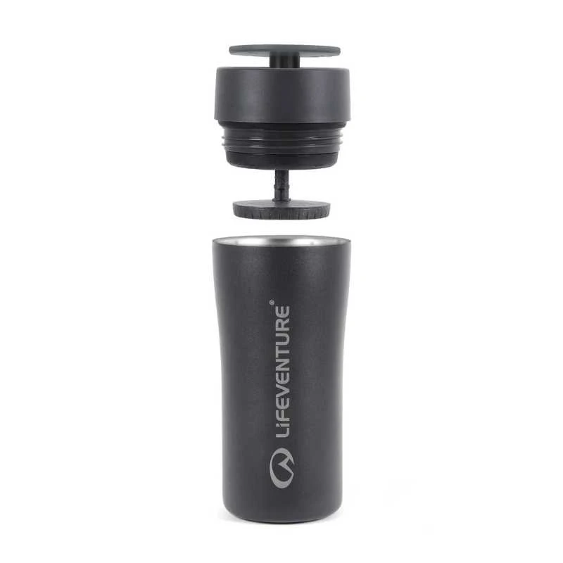 Termosas Lifeventure One Touch Thermal Mug - Raudona
