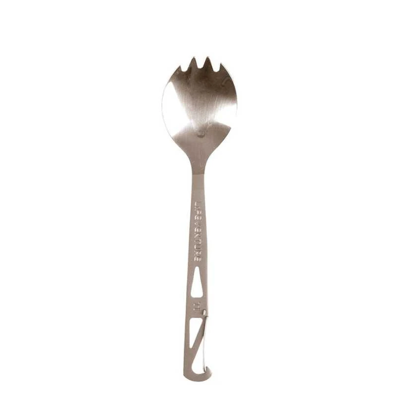 Lifeventure Titanium Spork 17 g titaninis šaukštas-šakutė