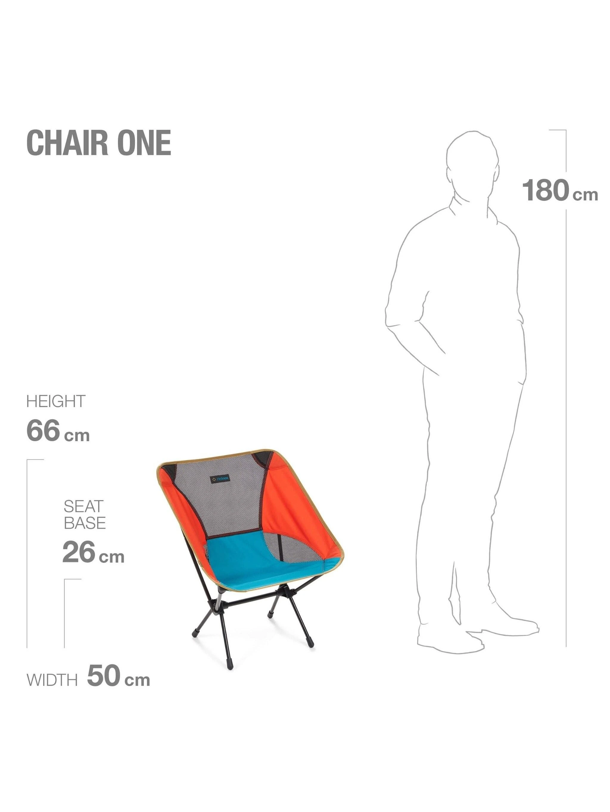 JAV Sudedama kėdė Helinox Chair One