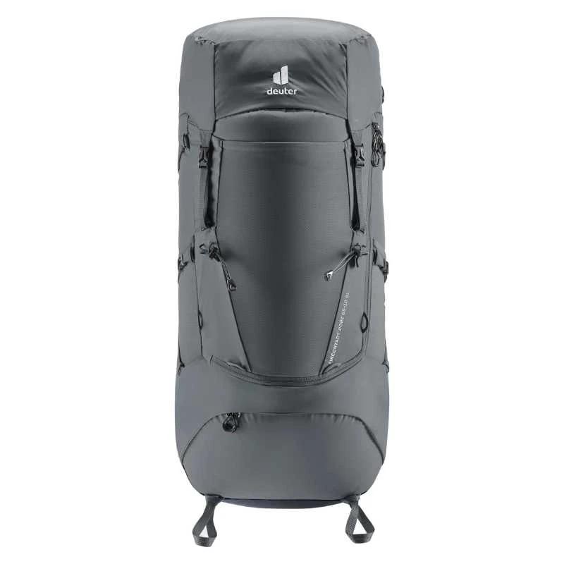 Turistinė kuprinė Deuter Aircontact Core 65+10 SL - Juoda/grafito (juodas/graphene),