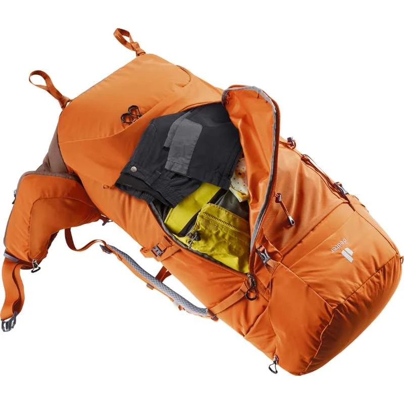 Turistinė kuprinė Deuter Aircontact Core 65+10 SL - Juoda/grafito (juodas/graphene),
