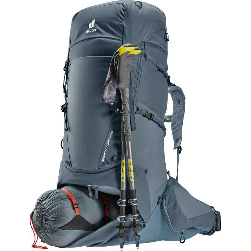 Turistinė kuprinė Deuter Aircontact Core 70+10 - Žalia