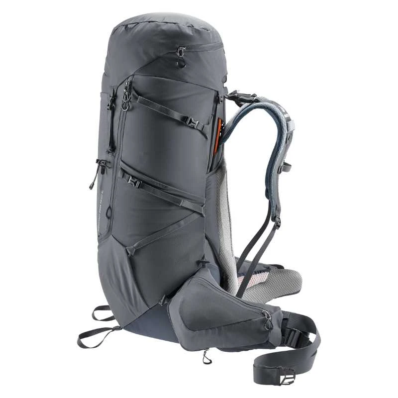 Turistinė kuprinė Deuter Aircontact Core 65+10 SL - Juoda/grafito (juodas/graphene),
