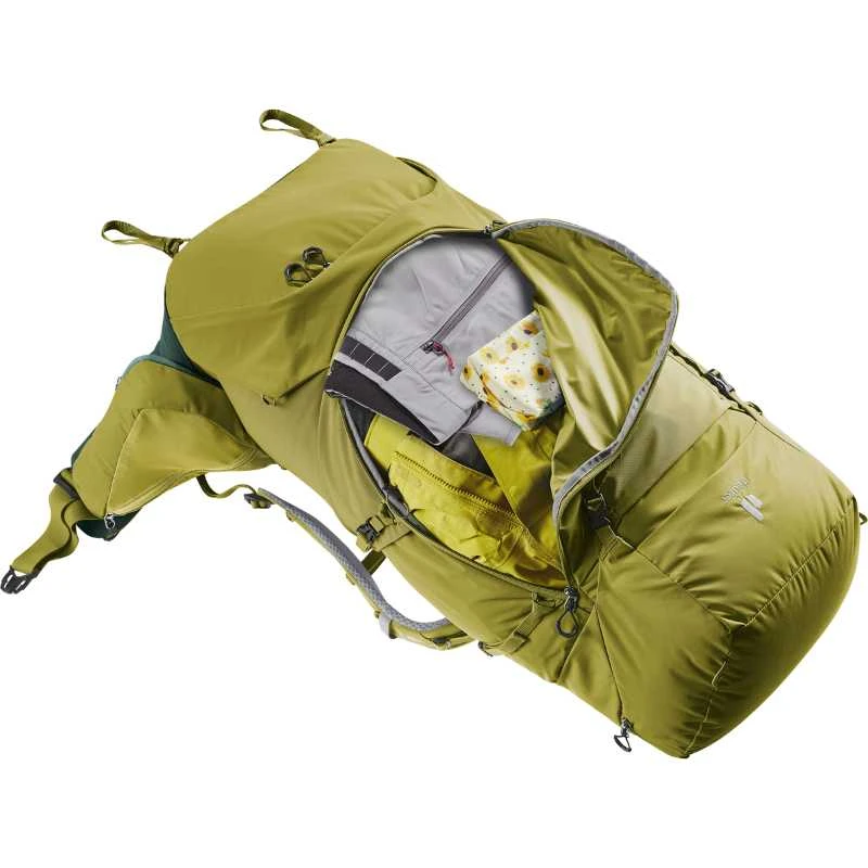 Turistinė kuprinė Deuter Aircontact Core 70+10 - Žalia