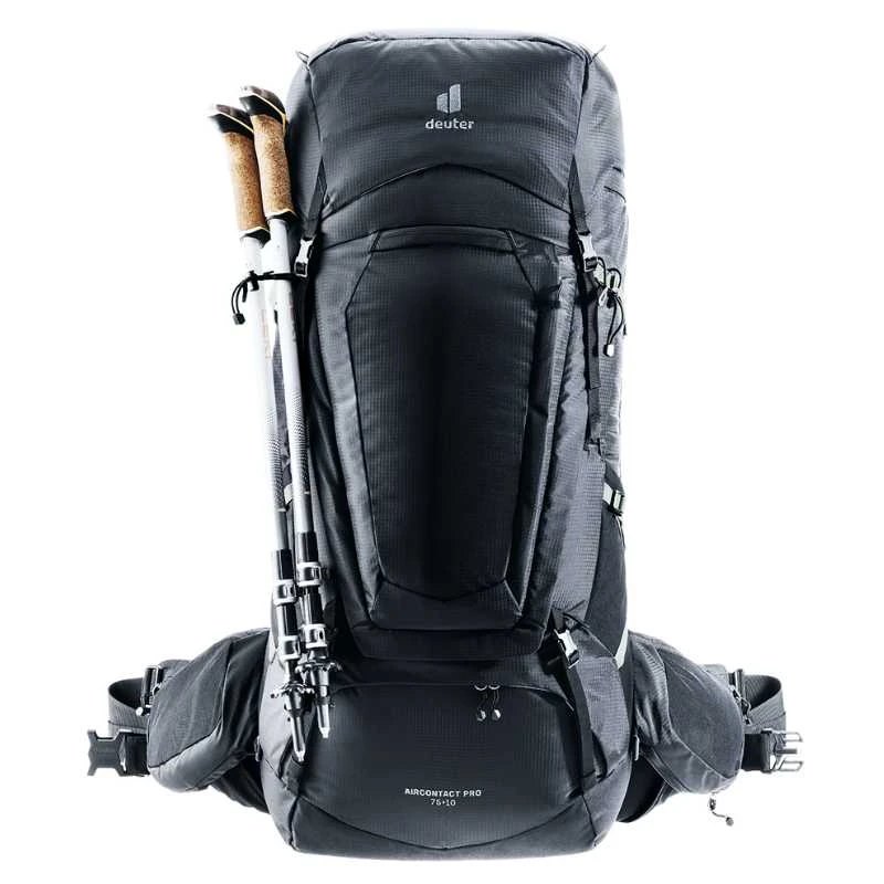 Deuter Aircontact Pro 75+10 Hiking backpack Juodas