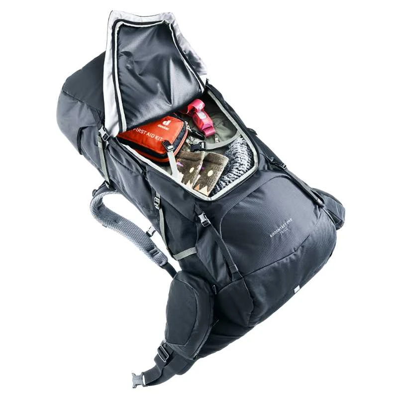 Deuter Aircontact Pro 75+10 Hiking backpack Juodas