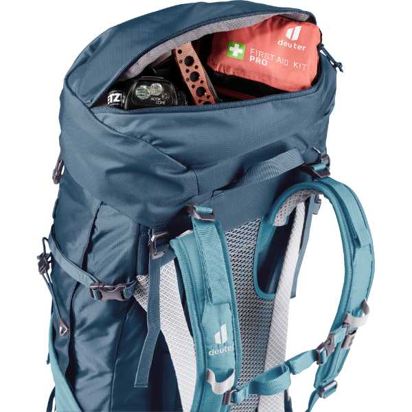 Turistinė kuprinė Deuter Futura Air Trek 45 +10 SL - Juoda