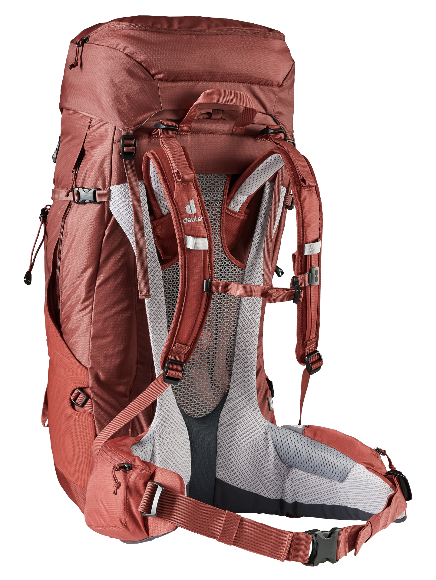 Turistinė kuprinė Deuter Futura Air Trek 45 +10 SL - Juoda