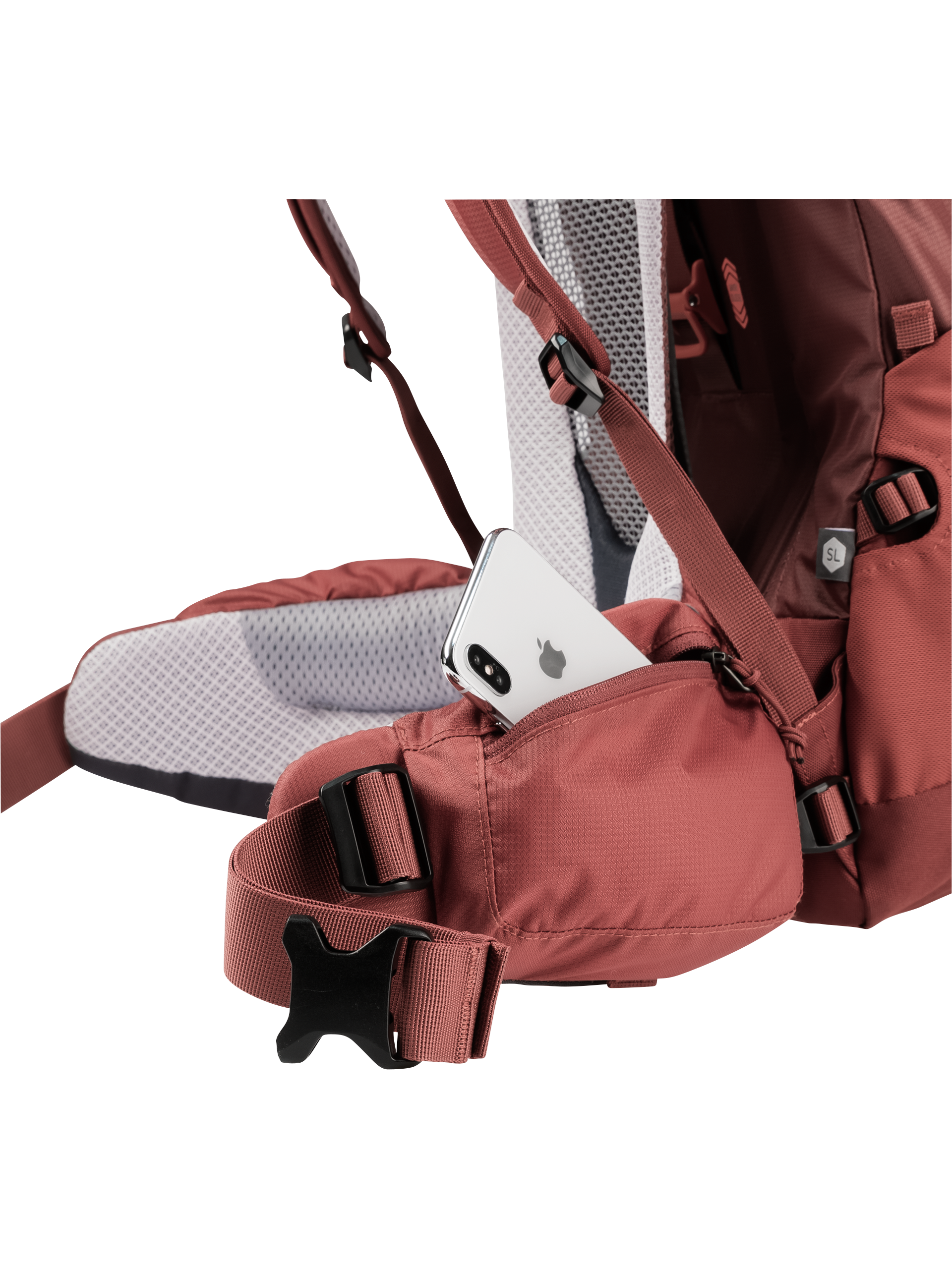 Turistinė kuprinė Deuter Futura Air Trek 45 +10 SL - Juoda