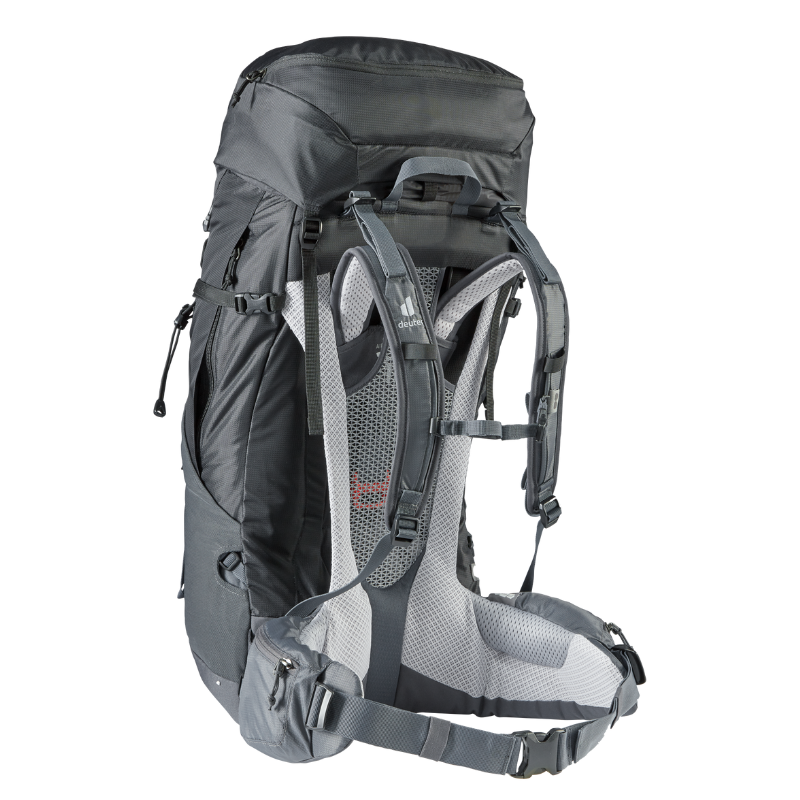 Turistinė kuprinė Deuter Futura Air Trek 45 +10 SL - Juoda