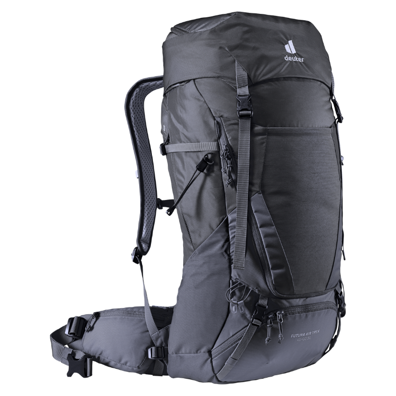 Turistinė kuprinė Deuter Futura Air Trek 45 +10 SL - Juoda