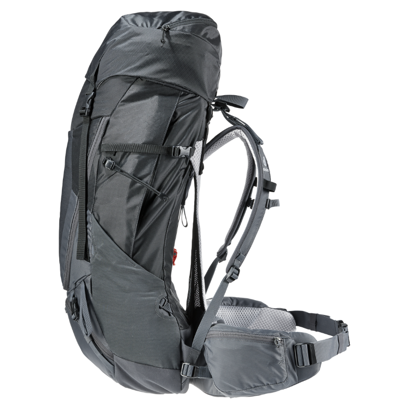 Turistinė kuprinė Deuter Futura Air Trek 45 +10 SL - Juoda