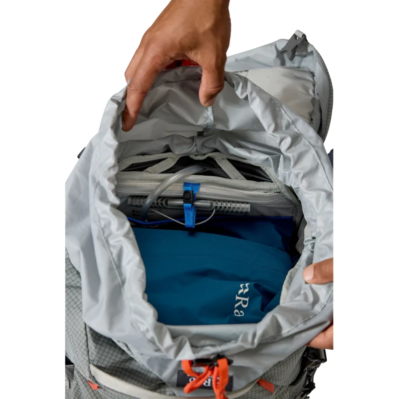 Turistinė kuprinė Rab Hyperon 65 - Pilka - M/L