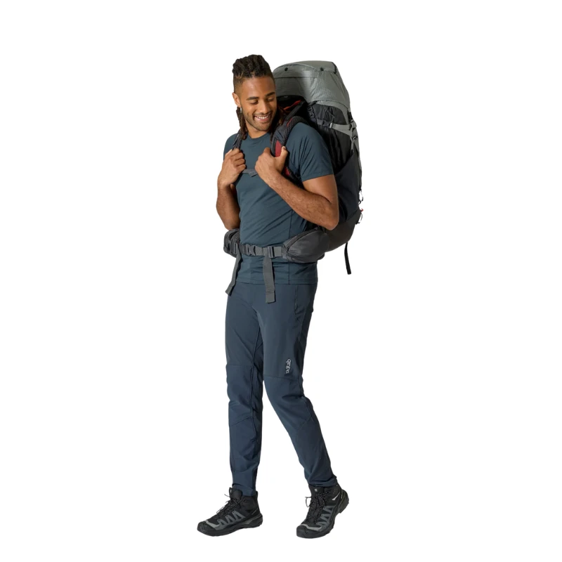 Turistinė kuprinė Rab Hyperon 65 - Pilka - M/L