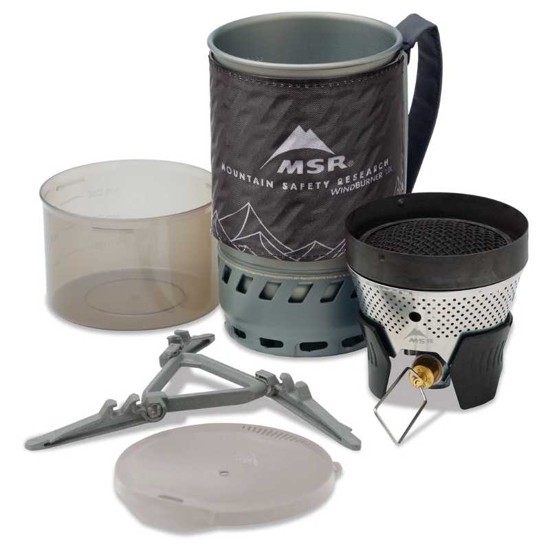 JAV MSR WindBurner Personal Stove System viryklė