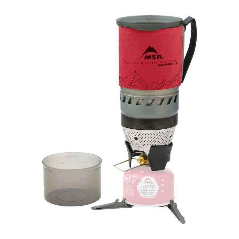 JAV MSR WindBurner Personal Stove System viryklė
