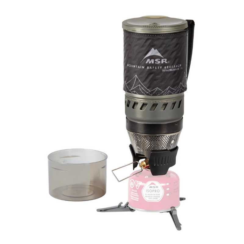 JAV MSR WindBurner Personal Stove System viryklė
