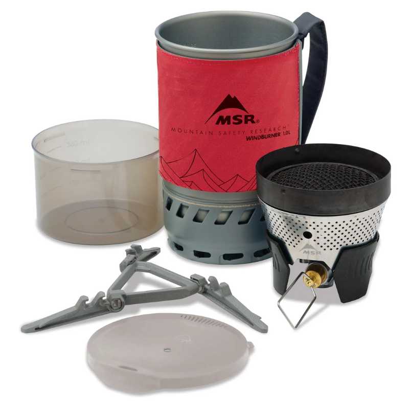 JAV MSR WindBurner Personal Stove System viryklė