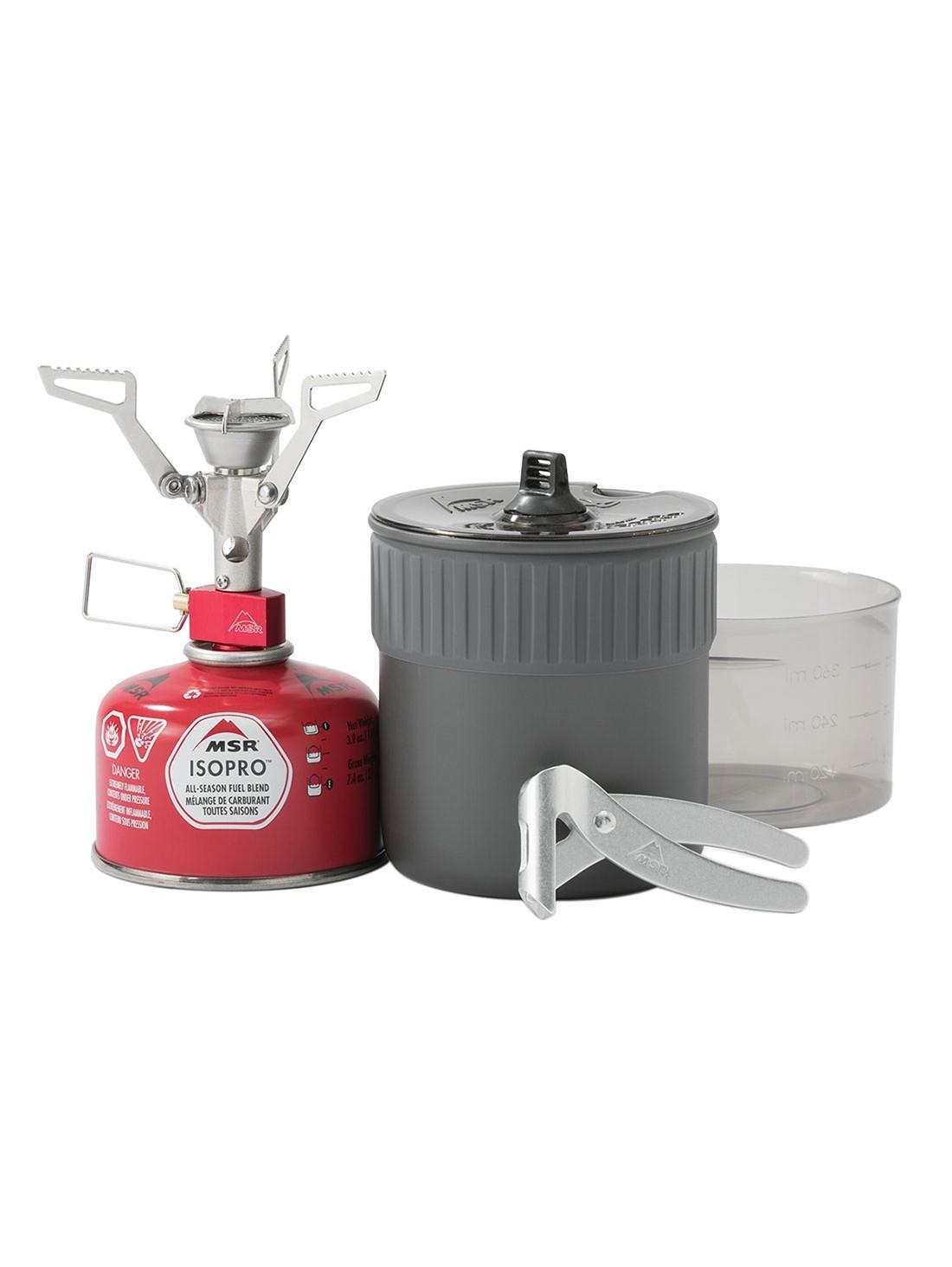 Turistinės viryklės ir puodo komplektas MSR PocketRocket 2 Mini Stove Kit