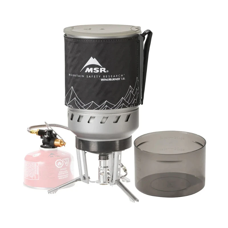 Turistinės viryklės sistema MSR WindBurner Duo Stove System - 1.8L