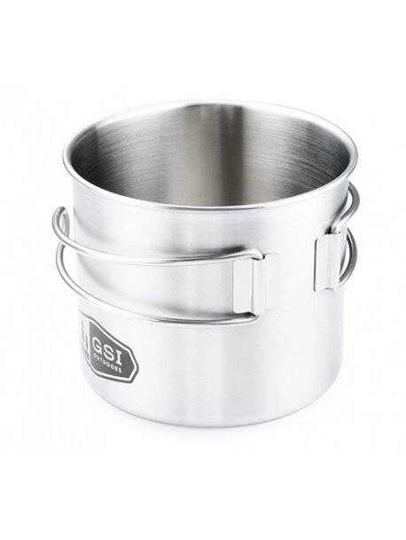 Turistinis puodelis GSI Outdoors Stainless Bottle Cup/Pot 710 ml