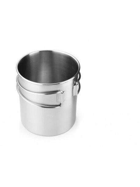 Turistinis puodelis GSI Outdoors Stainless Bottle Cup/Pot 530ml