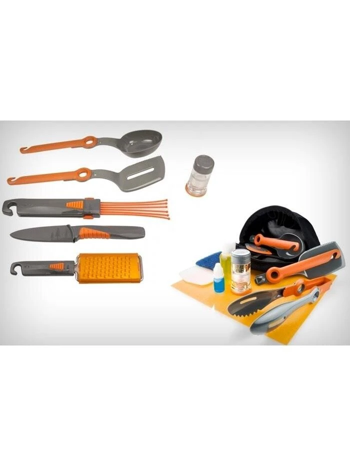 Turistinis virtuvės įrankių rinkinys GSI Outdoors Destination Kitchen Set 24