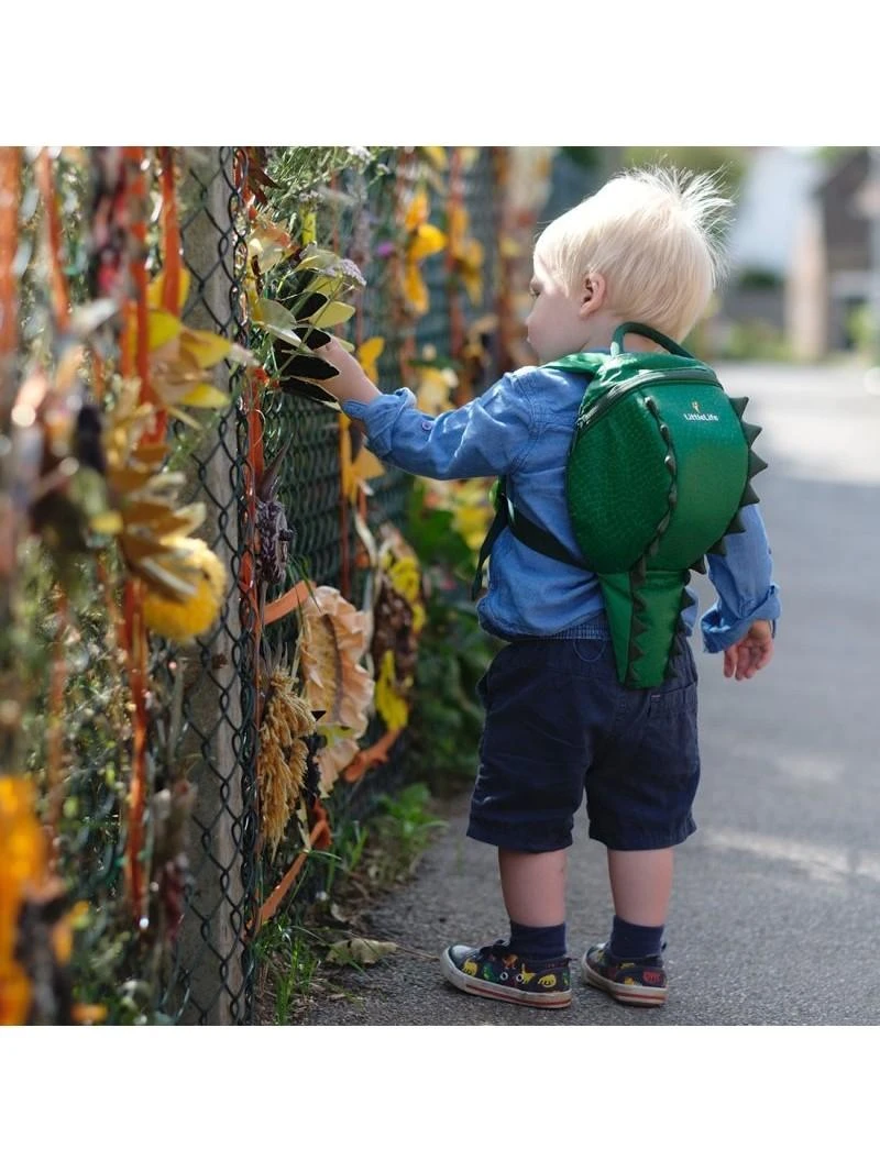 Vaikiška kuprinė-krokodilas „LittleLife Toddler Backpack Crocodile“ - Žalia