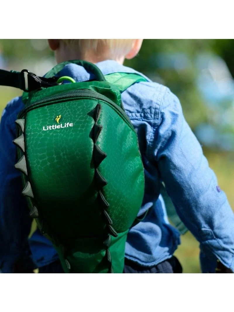 Vaikiška kuprinė-krokodilas „LittleLife Toddler Backpack Crocodile“ - Žalia