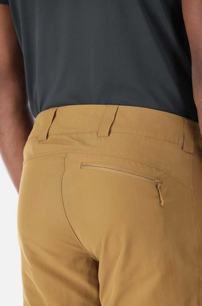 Vyriškos kelnės Rab Incline Light Pants Reg Leg - XL - Rusva (dark butternut)