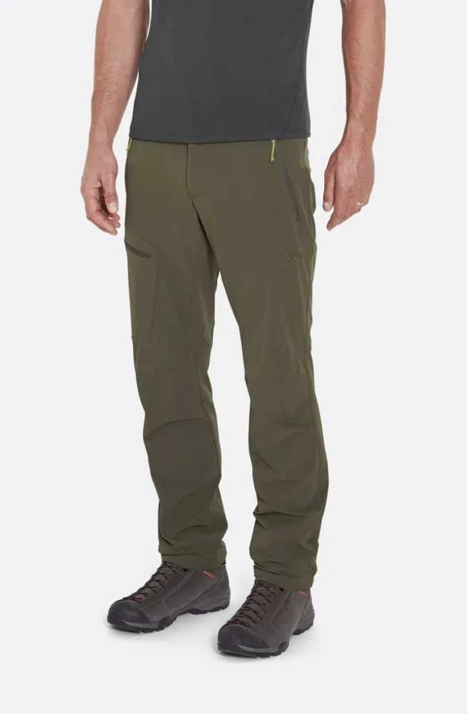 Vyriškos kelnės Rab Incline Light Pants Reg Leg - XL - Rusva (dark butternut)