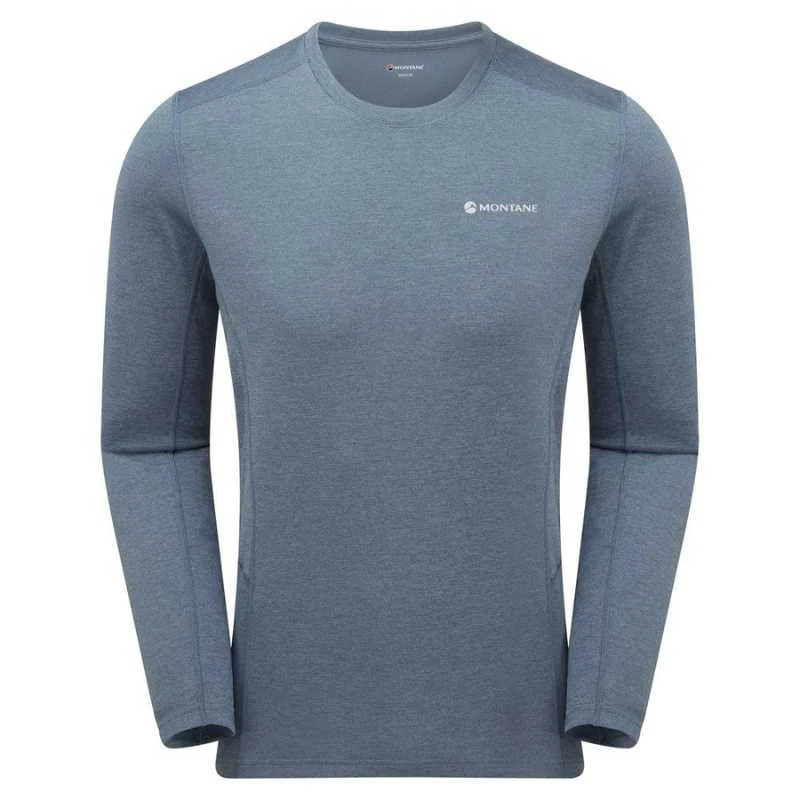 Vyr. Marškinėliai Montane Dart Lite Long Sleeve T-Shirt - Žalia - XL