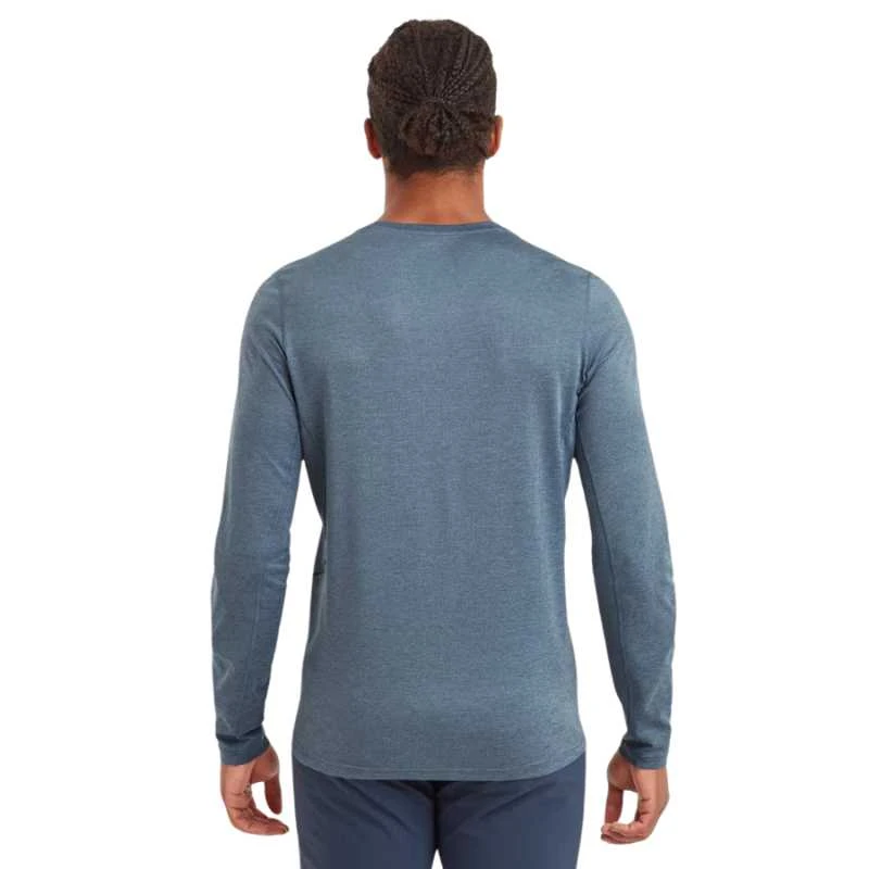 Vyr. Marškinėliai Montane Dart Lite Long Sleeve T-Shirt - Žalia - XL