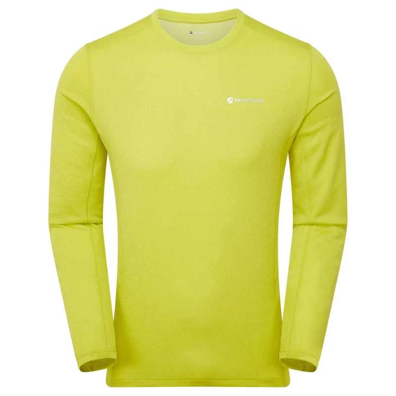 Vyr. Marškinėliai Montane Dart Lite Long Sleeve T-Shirt - Žalia - XL