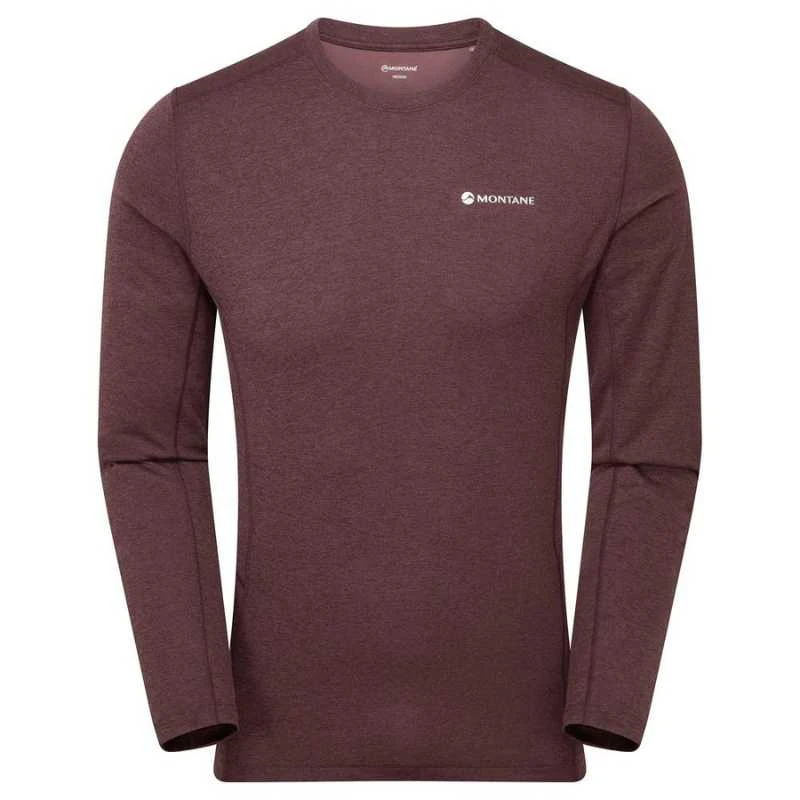 Vyr. Marškinėliai Montane Dart Lite Long Sleeve T-Shirt - Žalia - XL