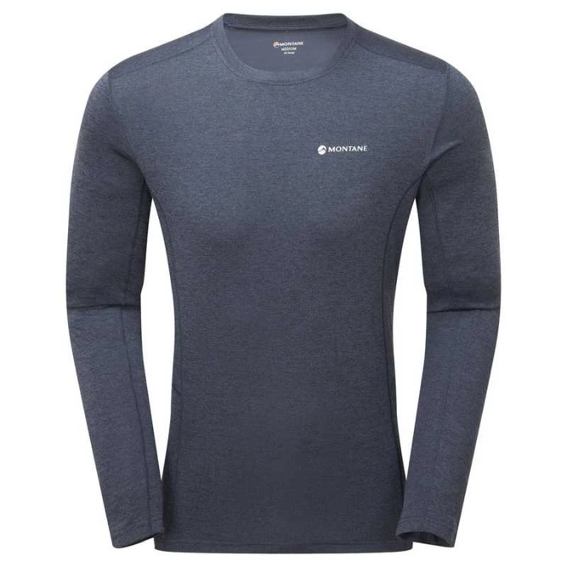 Vyr. Marškinėliai Montane Dart Lite Long Sleeve T-Shirt - Žalia - XL