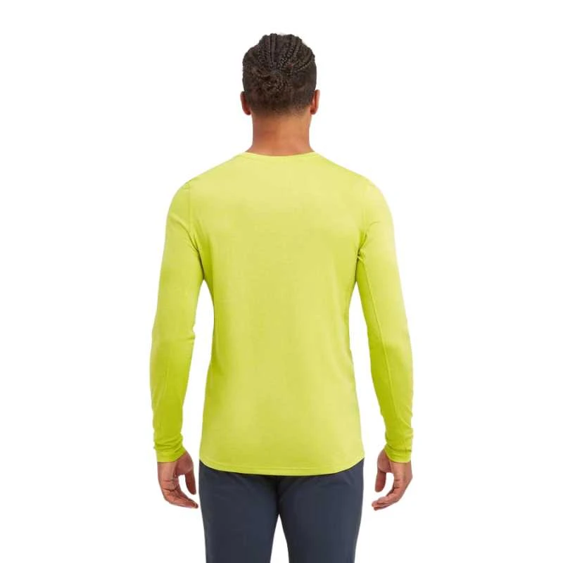 Vyr. Marškinėliai Montane Dart Lite Long Sleeve T-Shirt - Žalia - XL