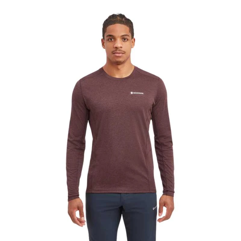 Vyr. Marškinėliai Montane Dart Lite Long Sleeve T-Shirt - Žalia - XL