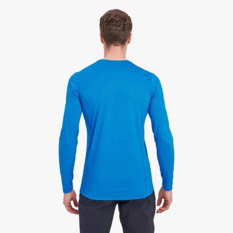 Vyr. Marškinėliai Montane Dart Lite Long Sleeve T-Shirt - Žalia - XL