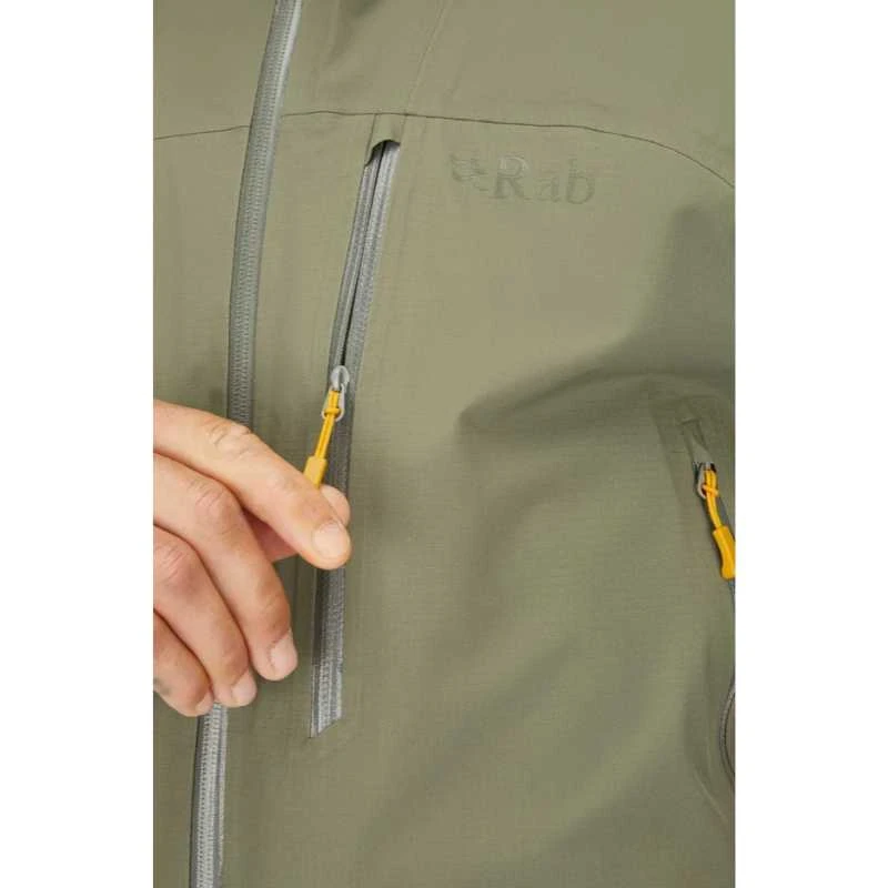 Vyriška striukė nuo lietaus Rab Firewall Jacket - S - Mėlyna (orion mėlynas)