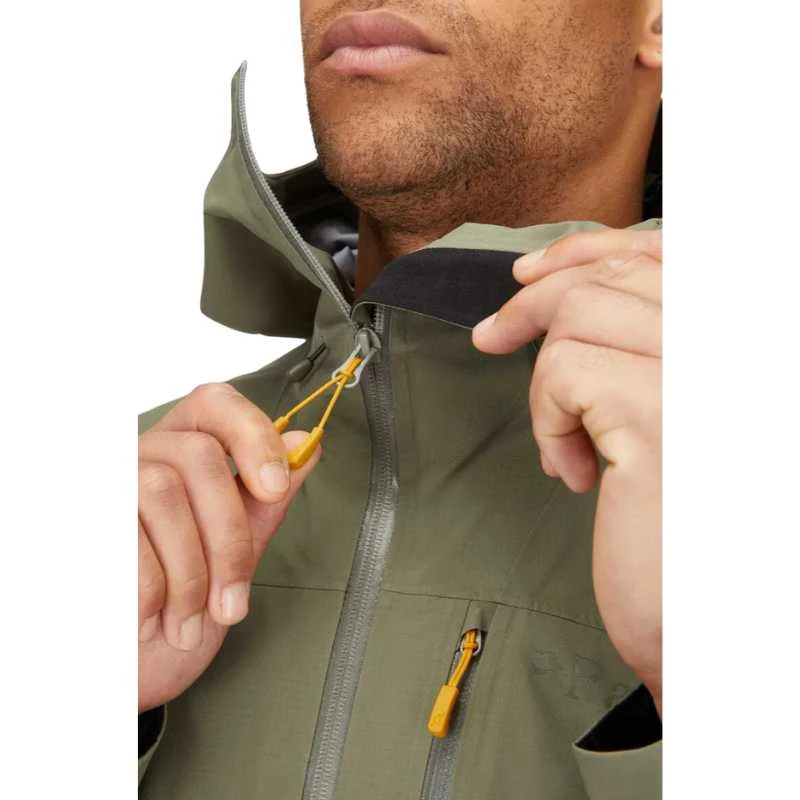 Vyriška striukė nuo lietaus Rab Firewall Jacket - S - Mėlyna (orion mėlynas)