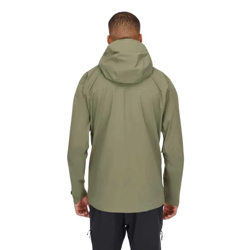 Vyriška striukė nuo lietaus Rab Firewall Jacket - S - Mėlyna (orion mėlynas)