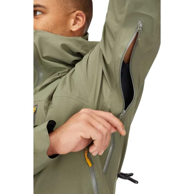 Vyriška striukė nuo lietaus Rab Firewall Jacket - S - Mėlyna (orion mėlynas)