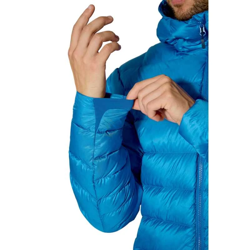 Vyriška pūkinė striukė Rab Electron Pro Hoody - Juoda - XL