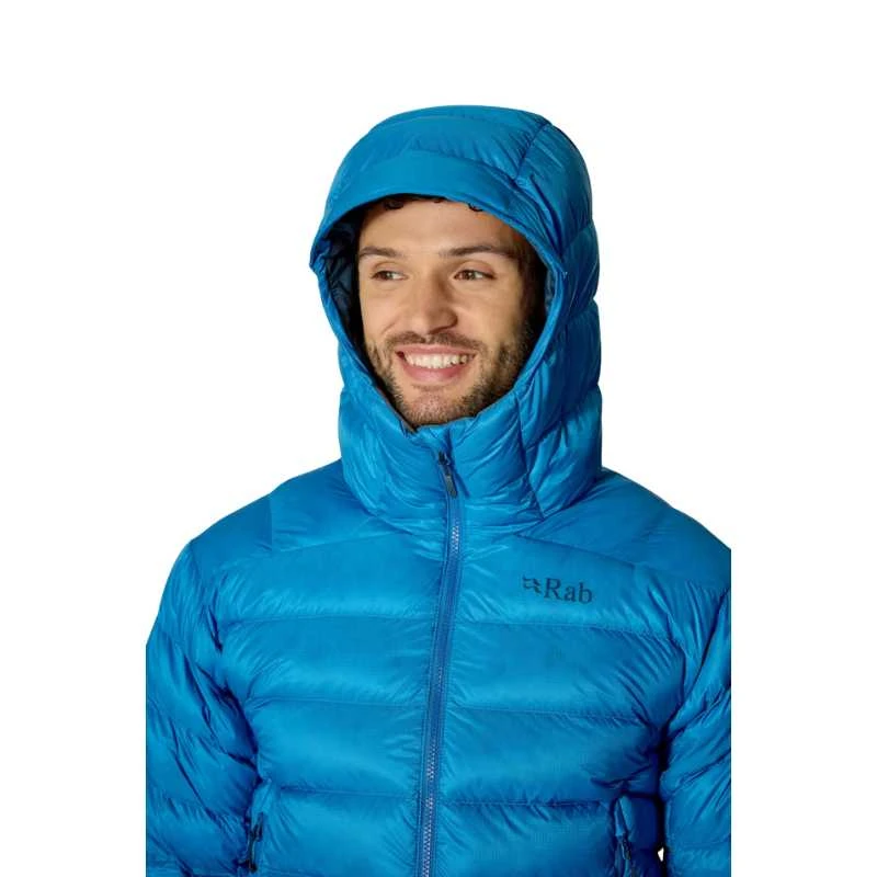 Vyriška pūkinė striukė Rab Electron Pro Hoody - Juoda - XL