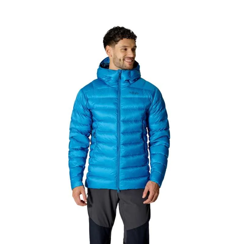 Vyriška pūkinė striukė Rab Electron Pro Hoody - Juoda - XL