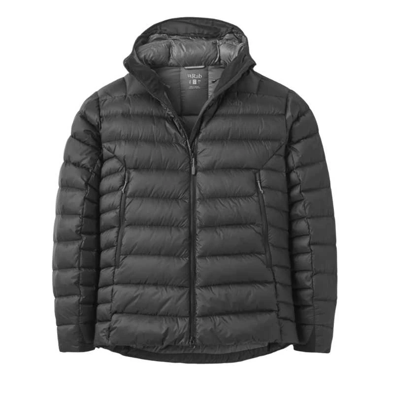 Vyriška pūkinė striukė Rab Electron Pro Hoody - Juoda - XL
