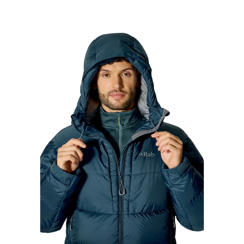 Vyriška pūkinė striukė Rab Positron Pro Hoody - Juoda - M